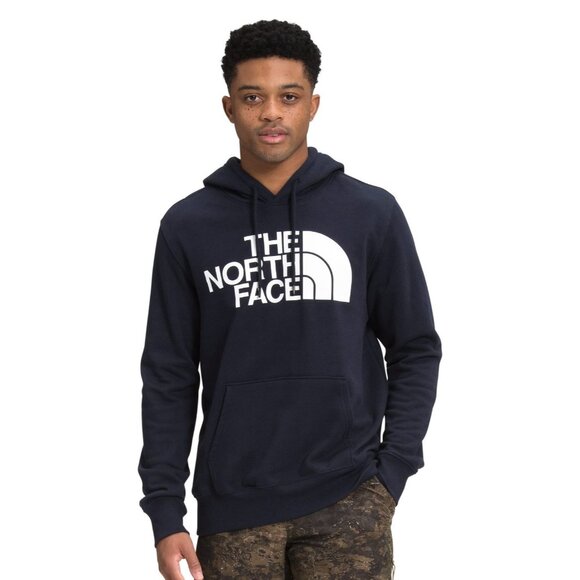 The North Face Mens Size Medium Black Hoodie Half Dome Pullover Sweatshirt NEW - Picture 1 of 2